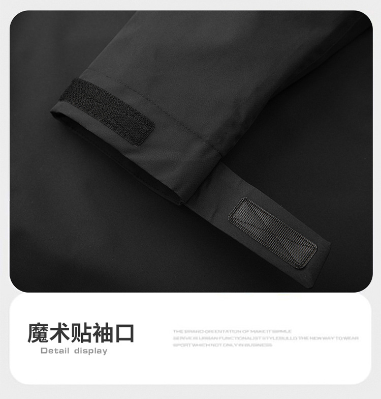 拓路国标GBT32614朱雀红冲锋衣女三合一男户外防水防风登山服外套详情30