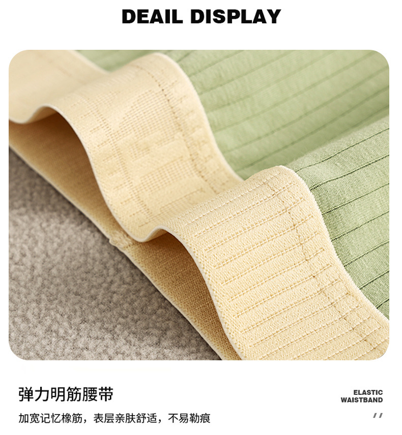 男士内裤男棉质宽松平角裤舒适透气平角夏季青年居家睡裤短裤详情5