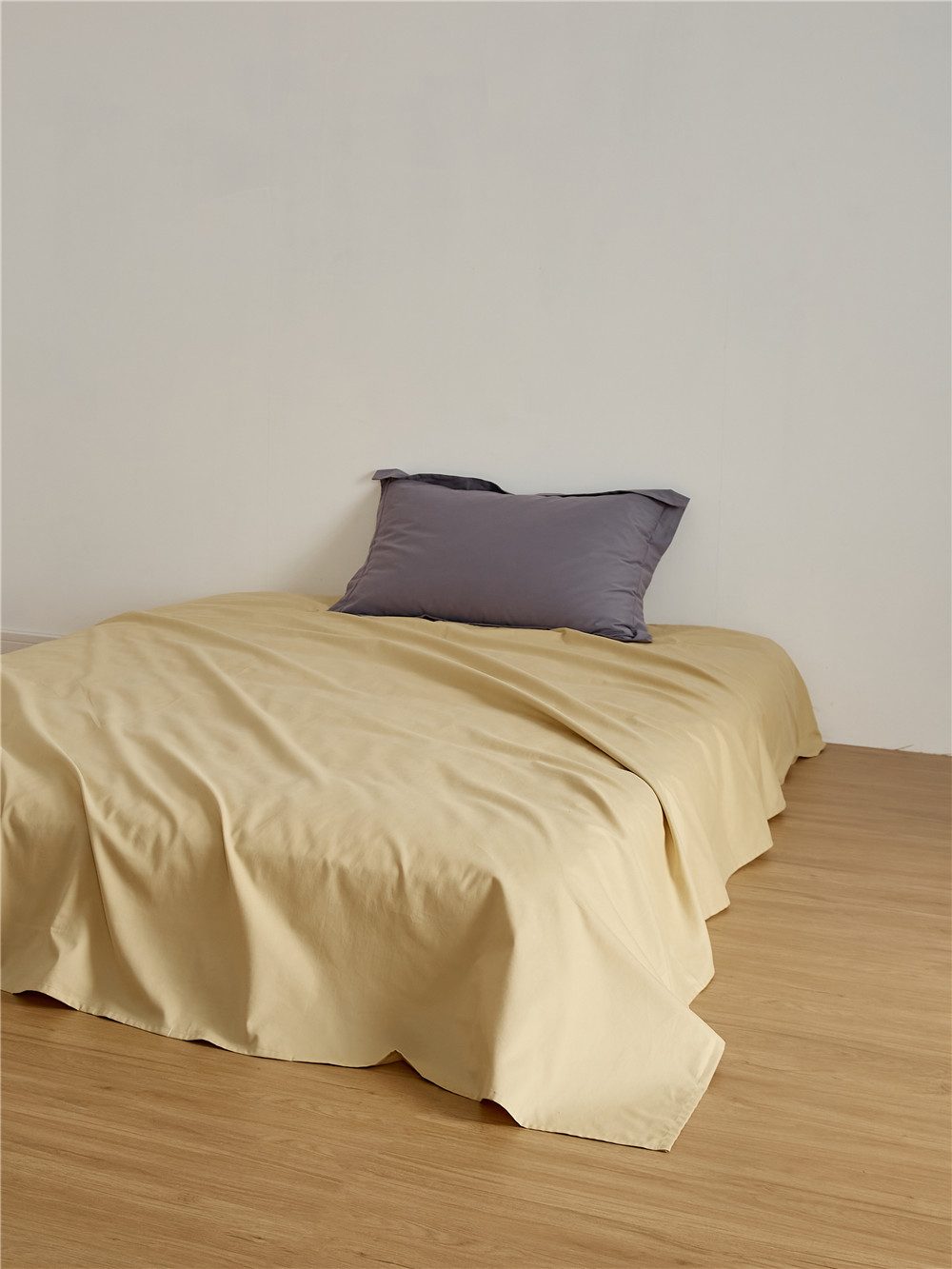 Long-staple cotton single item, all-cotton brushed quilt cover bed, simple pigment color pure cotton autumn and winter 1.8m bedding pic 74