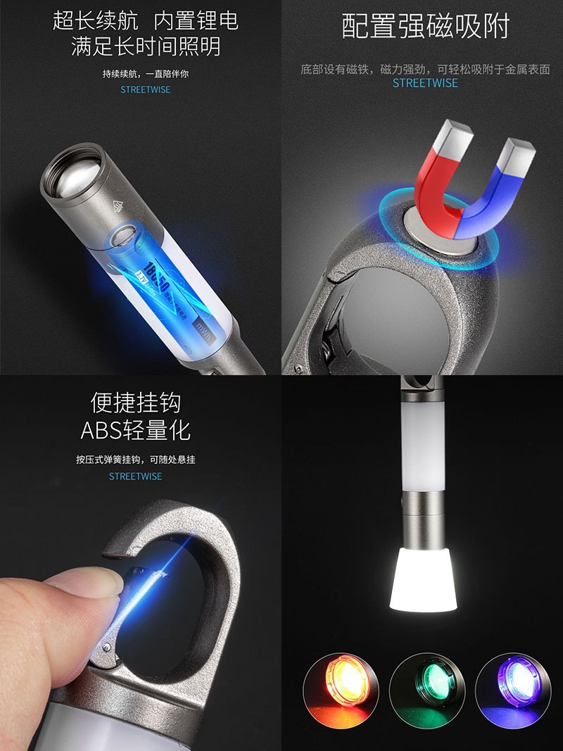 Многофункциональная горелка H20 lightning lightning COB с боковой лампой lightning cob pic 32