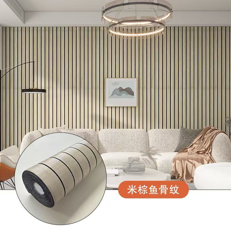 跨境爆款墙贴墙纸自粘电视背景墙PVC3D立体格栅防水墙面装饰墙贴详情22