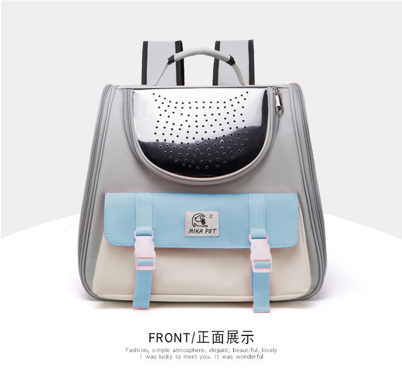 New outdoor cat bag, convenient large-capacity breathable pet bag, breathable outdoor travel cat backpack, cross-border wholesale pic 24
