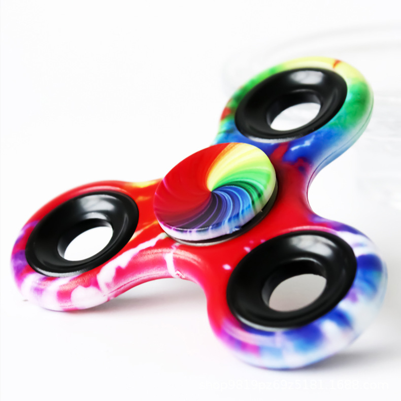 指尖陀螺加工塑料玩具创意手指旋转器小礼品批发定制减压神器金属详情11