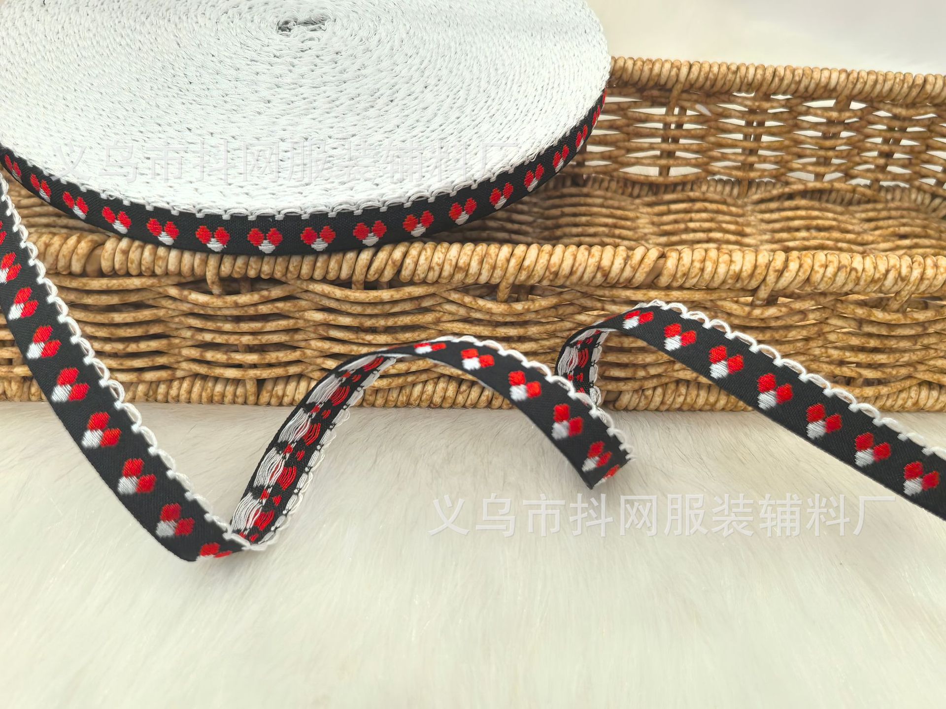 1.2cm orfebrería jacquard estilo étnico bordado cinta de tejido adornos para el pelo tocados bolsa banda lateral espectáculos accesorios de vestuario pic 17
