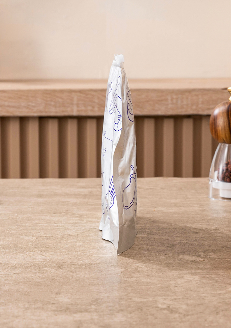 Aluminum foil antibacterial preservation bag, refrigerator freezing and refrigeration sealing bag, self-sealing bag, zipper type food-grade sealing packaging bag pic 25