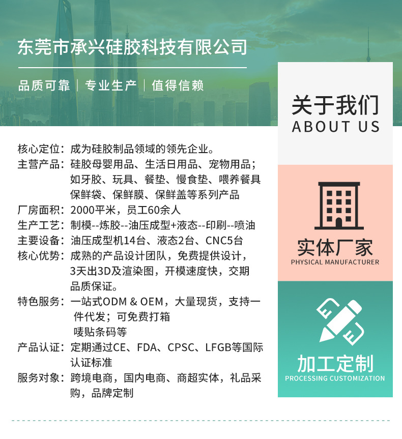 爆款儿童餐盘硅胶叉勺三件套母婴用品宝宝吃饭专用餐盘儿童餐具详情8