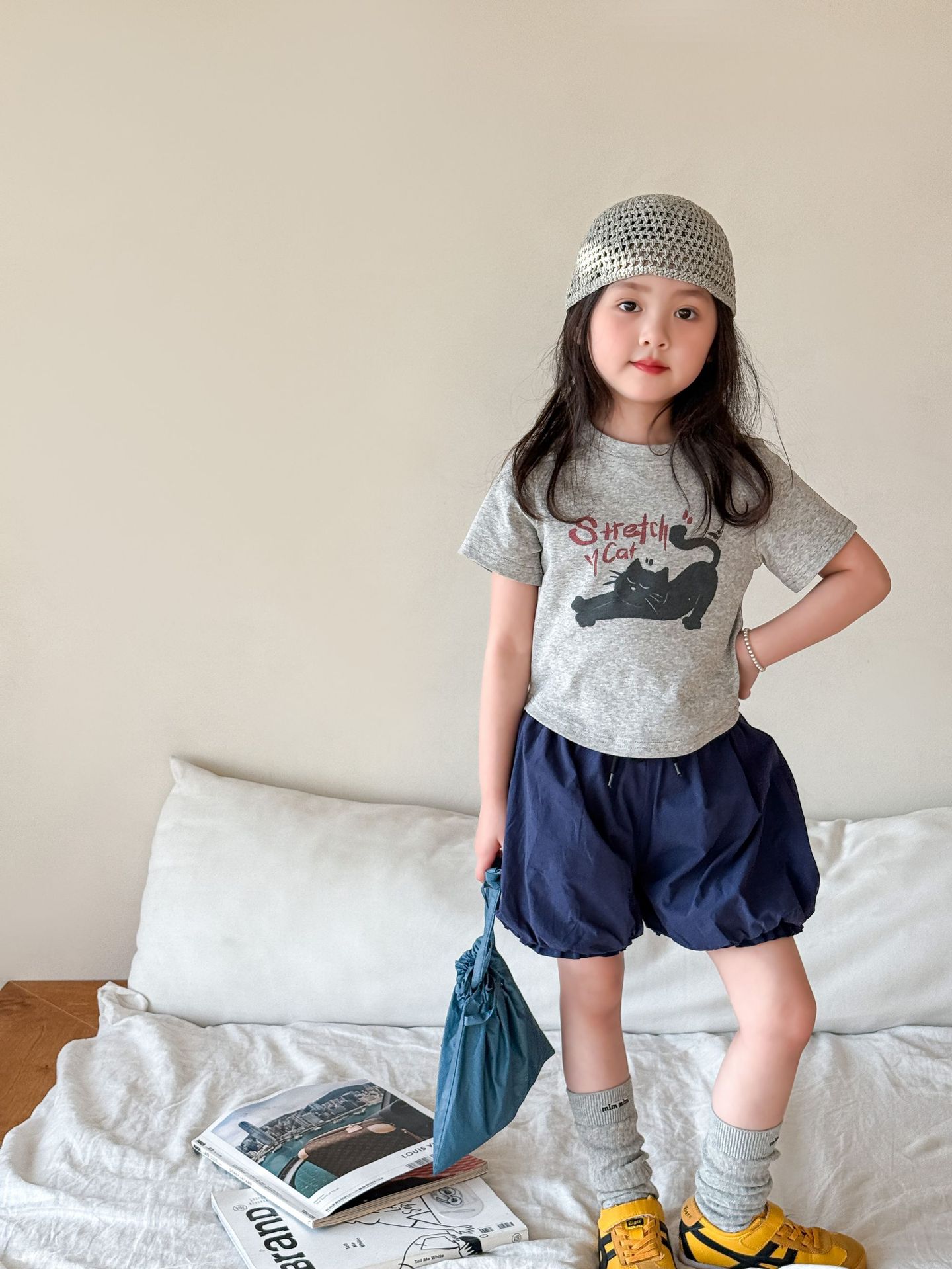 Vimmu niños niñas summer suit 2025 nuevos modelos slim niños korean camisetas bractepantalones categoría a mujer ropa bebé pic 41