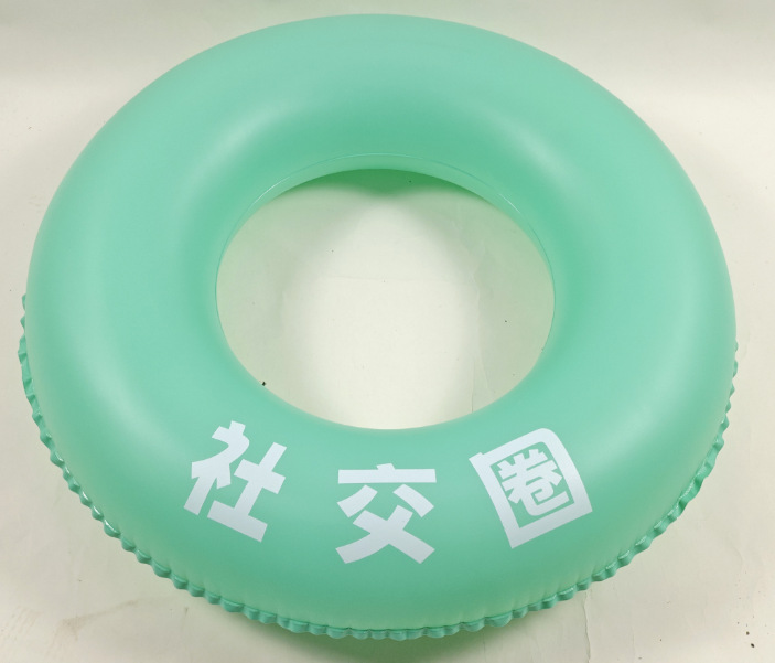 工厂直销PVC情绪价值生活圈套充气泳圈夏季泳池海滩游泳圈休闲娱详情5
