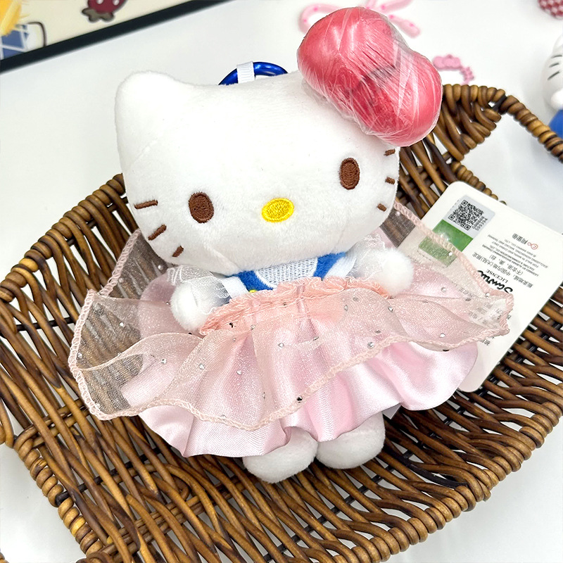 新款娃衣10-15cmkt娃娃衣服珠光公主裙掌门狗公仔衣服配件批发详情6