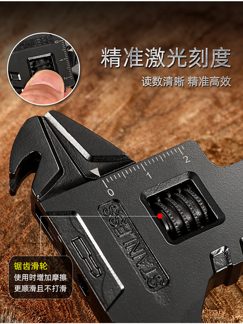 Wholesale outdoor multi-functional EDC knife pliers combination tools, folding hammers, adjustable wrenches, universal hardware tools, knife pliers pic 10