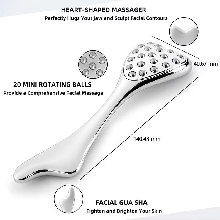 shanilak factory direct sales of special care tools for beauty salons, facial lifting, firming and slimming, wholesale heart-shaped ball massagers pic 5