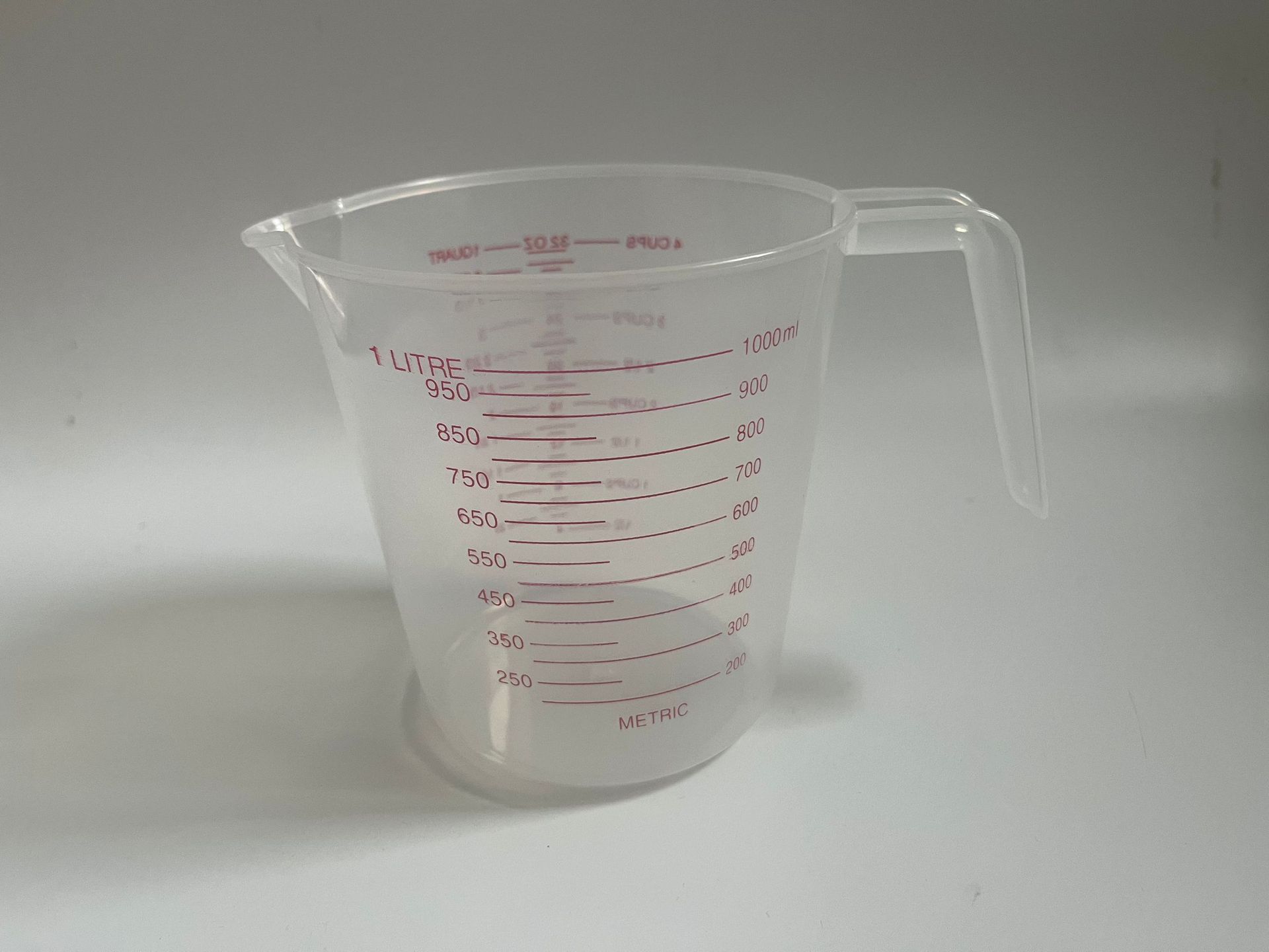 Wholesale large-capacity measuring cup set series: plastic measuring cups for cake shops, milk tea shops, beverages, and baking pic 3