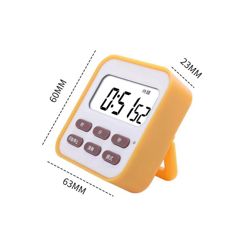 Ice cream color matching timing alarm clock, dual-purpose student time manager, electronic alarm clock wholesale, multi-functional timer pic 4