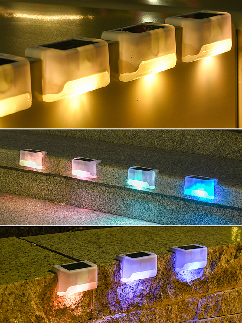 Solar lamps, step lamps, fence lamps, railing lamps, staircase lamps, outdoor LED step lamps, courtyard decorative wall lamps pic 11