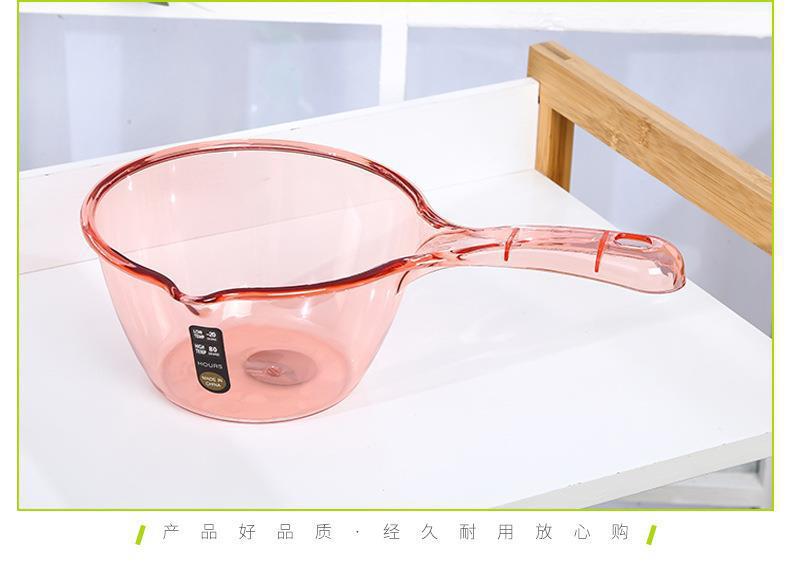 Household kitchen ladle, household long-handled plastic large size creative plus deep 水舀子 water rinse shampoo spoon pic 17