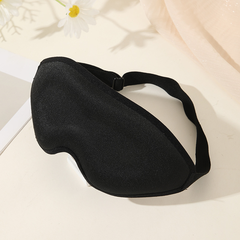 新款3d眼罩立体遮光回弹记忆棉睡眠遮光不压眼航空护眼罩午睡批发详情7