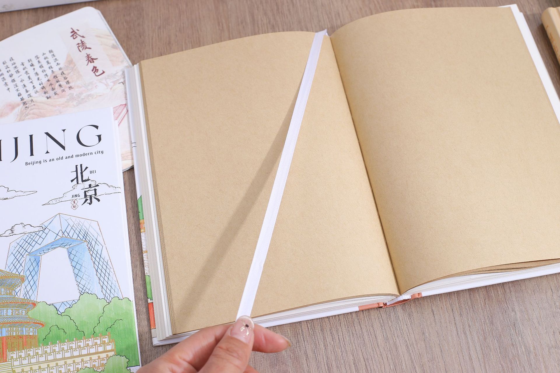 Jingu Stationery 25K City Stroll - Beijing Round-back Hardcover Notebooks, Handbooks, Student Notebooks pic 27