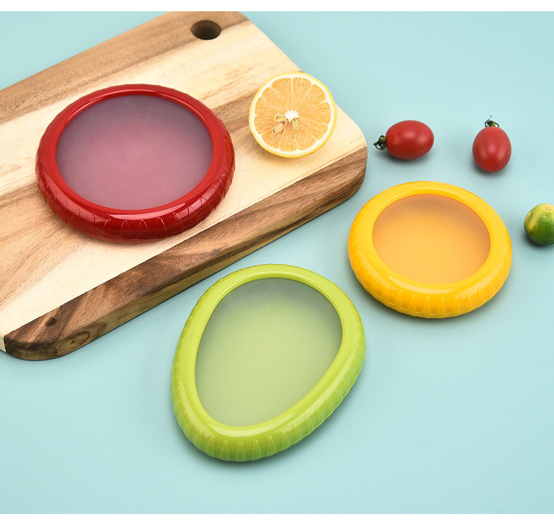 Hot-selling fruit preservation boxes with silicone film sealing from the in-stock factory, mini refrigerators for storing vegetables and avocados, Yamato pic 12