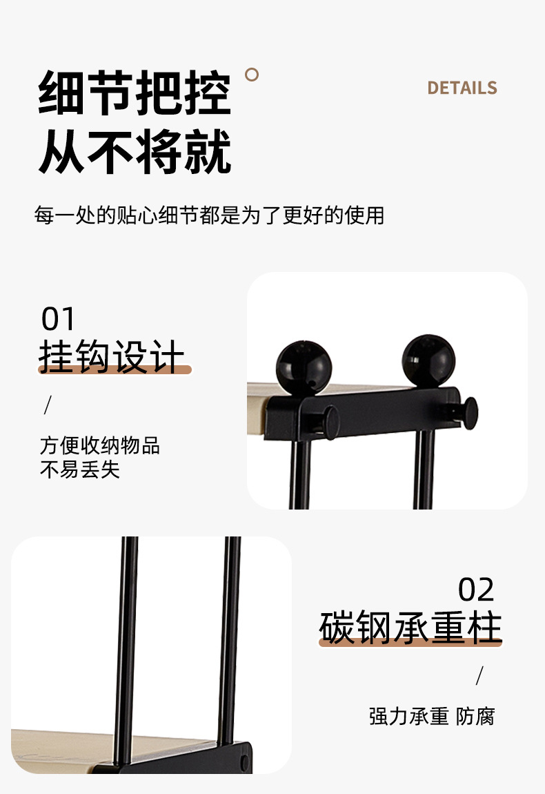 家用多层钢管鞋架 多功能置物架 出租房宿舍鞋子收纳神器移动鞋柜详情11