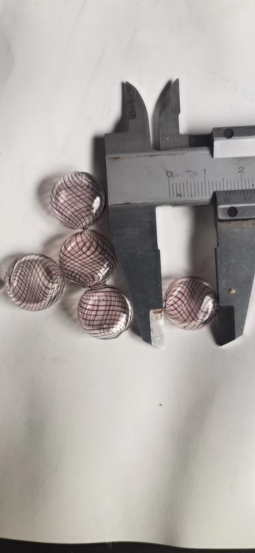 古法琉璃复古彩色空心琉璃珠琉璃泡泡琉璃球DIY仙女耳环手链项链详情7