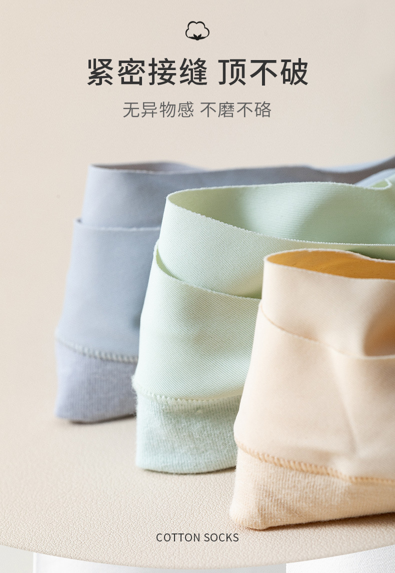 冰丝船袜女秋薄款防滑脱防掉跟浅口隐形袜纯棉底高跟鞋单鞋短袜子详情14