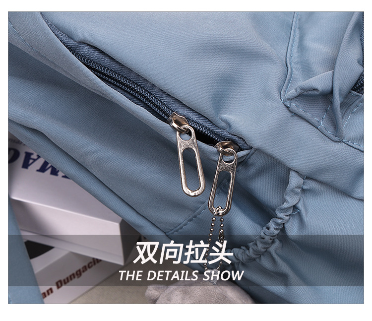 休闲大容量双肩包女生韩版纯色简约大学生书包尼龙轻便休闲背包详情7