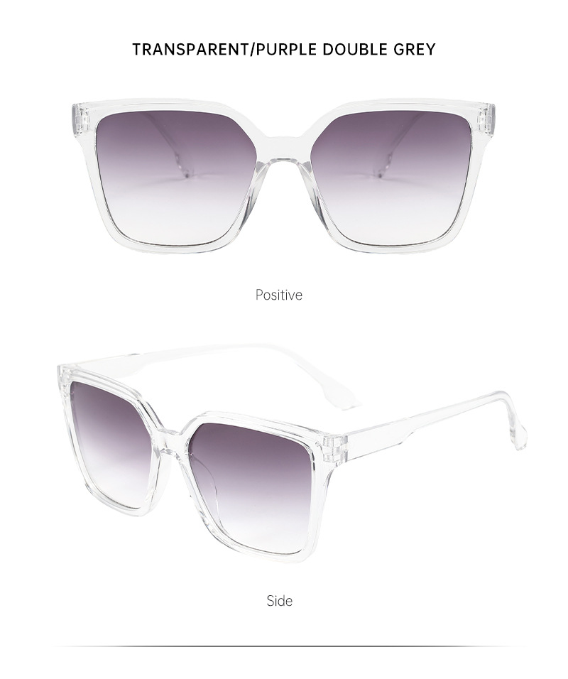 Square leopard print sunglasses for women with a high-end feel, 2025 new European and American sunglasses, UV400 sun protection retro sunglasses pic 12