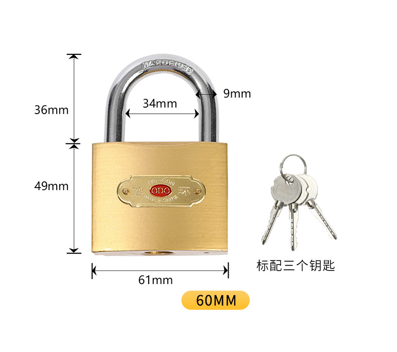 Copper-like padlocks, iron locks, single opening, multiple models of student dormitory storage cabinets, padlocks, drawers, factory door locks, lock heads pic 14
