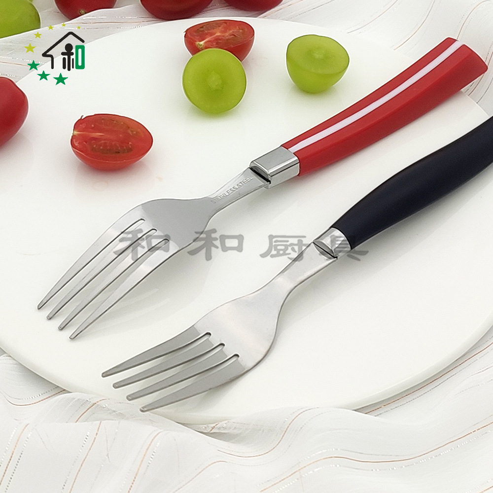 跨境批发24件套不锈钢餐勺便携家用餐具西餐牛排刀叉勺礼品套装详情26
