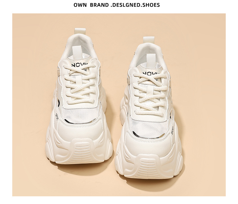 Insole height-increasing dad shoes for women, Spring 2026 new style comfortable and versatile casual shoes for women, thick-soled sports shoes for women pic 12