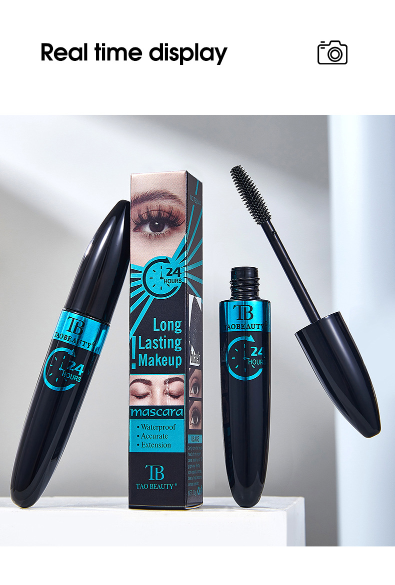 Cross-border exclusive supply of TAO BEAUTY mascara. Long, curly, waterproof, sweat-proof and non-smudge mascara wholesale pic 14