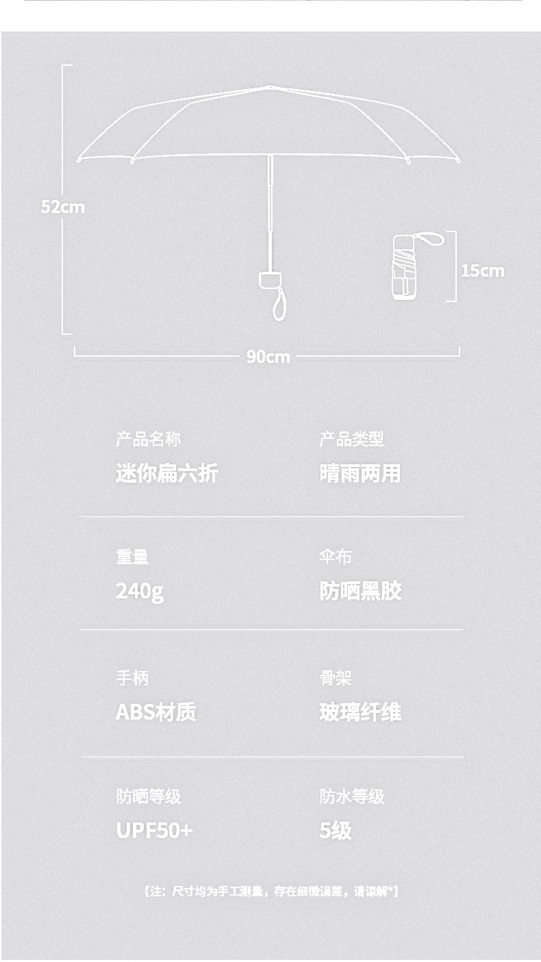 Cross-border mini capsule umbrellas, weather umbrellas, gift umbrellas, leather bag umbrellas, sun protection and shade umbrellas, with LOGO printing, advertising sun umbrellas pic 12