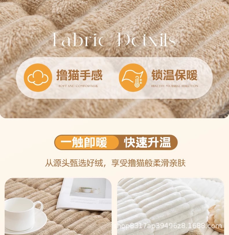 Corduroy sofa cushions for autumn and winter, new 2024 plush seat cushions, simple, modern, anti-slip furniture, leather sofa pic 7