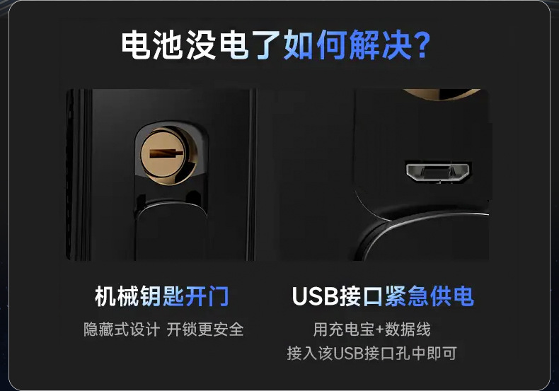 Video intercom, smart lock, face recognition, fully automatic fingerprint lock, password lock, home security door, remote opening pic 26
