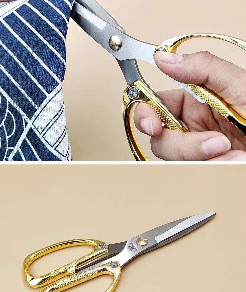 【新人专享0.01元】德国金钢不锈钢剪刀家用强力厨房鸡骨剪手工剪详情7