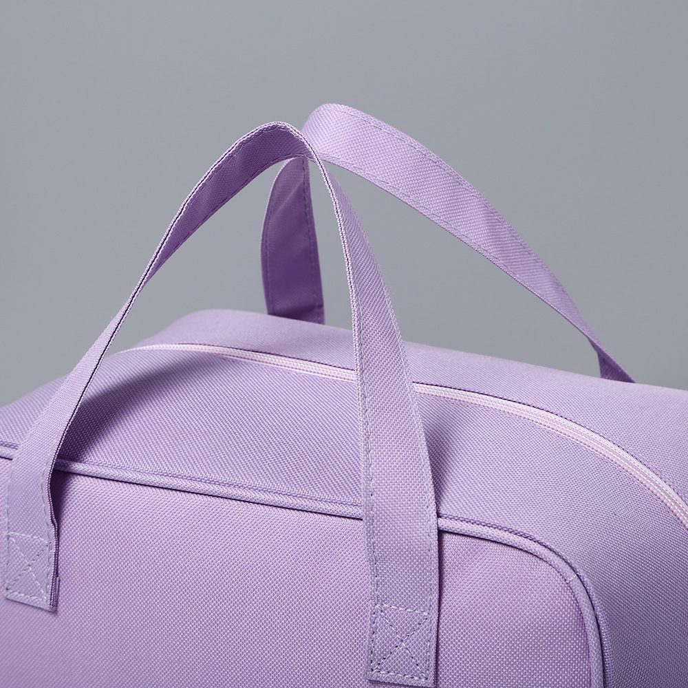 Student party large-capacity fashionable hand-held insulated aluminum foil bento bag, Oxford cloth bag with rice, office worker lunch box bag pic 9