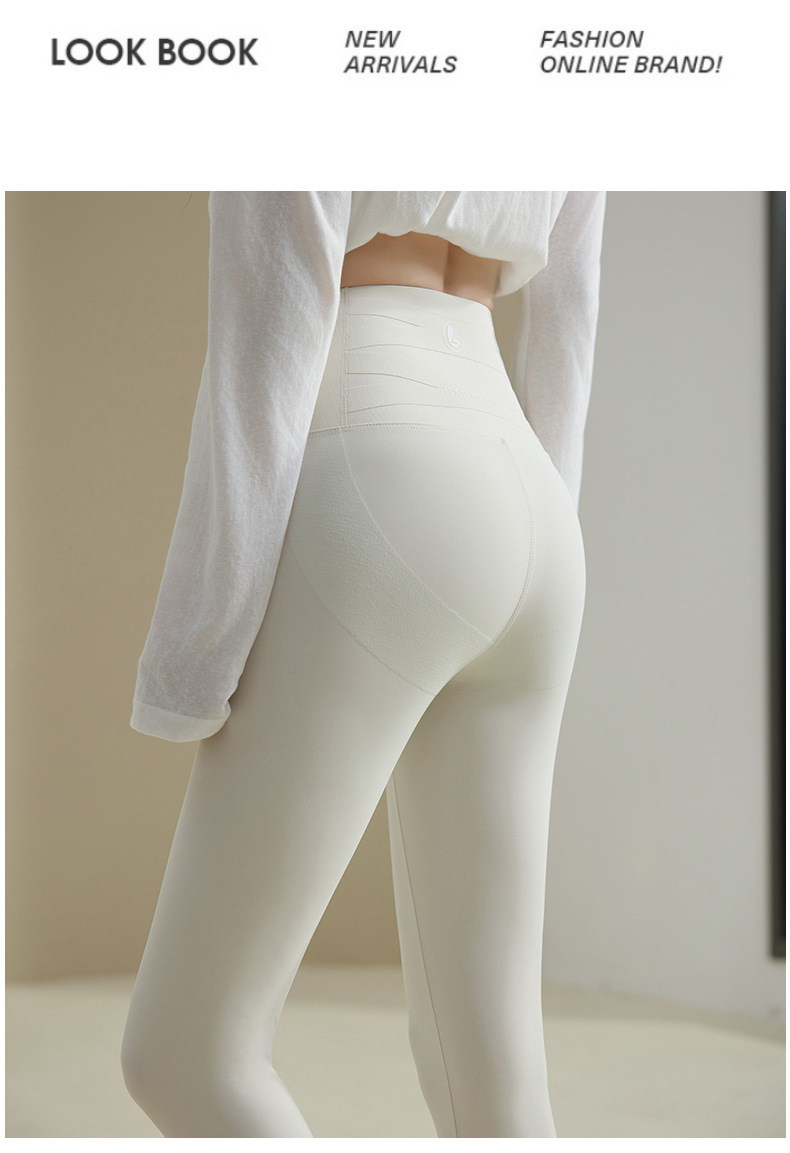 蜻蜓裤春夏芭比裤薄款义乌打底裤女外穿紧身鲨鱼裤收腹高腰瑜伽裤详情17