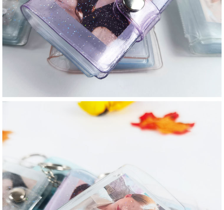 批发供应迷你1寸2寸相册带钥匙扣大头贴相册儿童成长小相册详情3