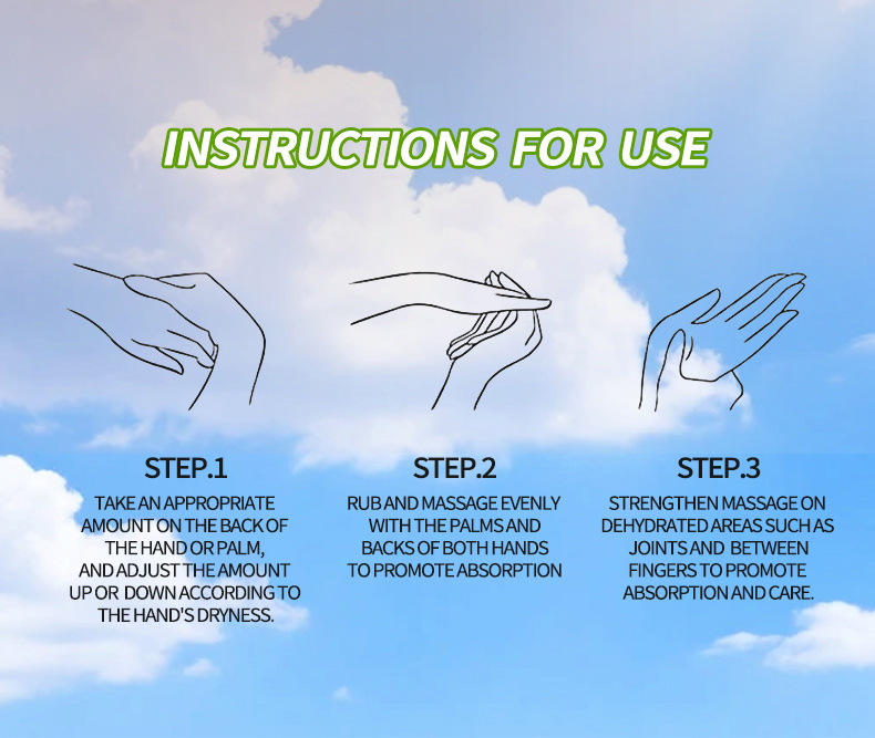 [OEM fábrica de procesamiento personalizado] crema de manos 5 piezas para guardar fragancia hidratación hidratación nutrición manos desalinización líneas de la mano pic 14