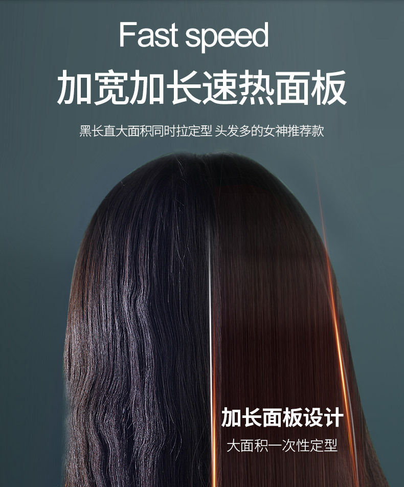 跨境电夹板直卷两用卷发棒直板夹烫发直发器拉直发熨板现货速发详情14