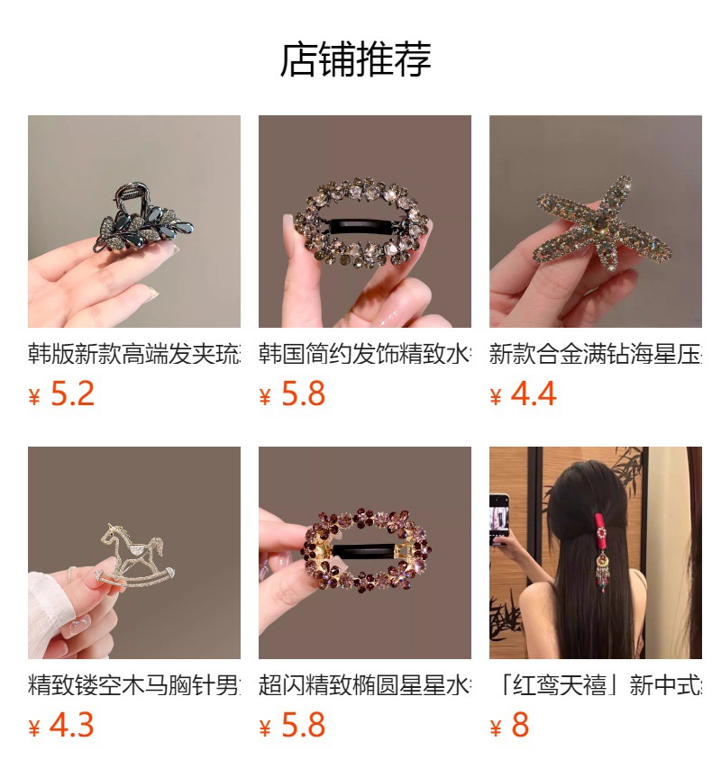 Exotic domain style long tassel hair clips for women, new Chinese-style retro fringe seaside clips, ancient style personalized and distinctive earrings pic 1
