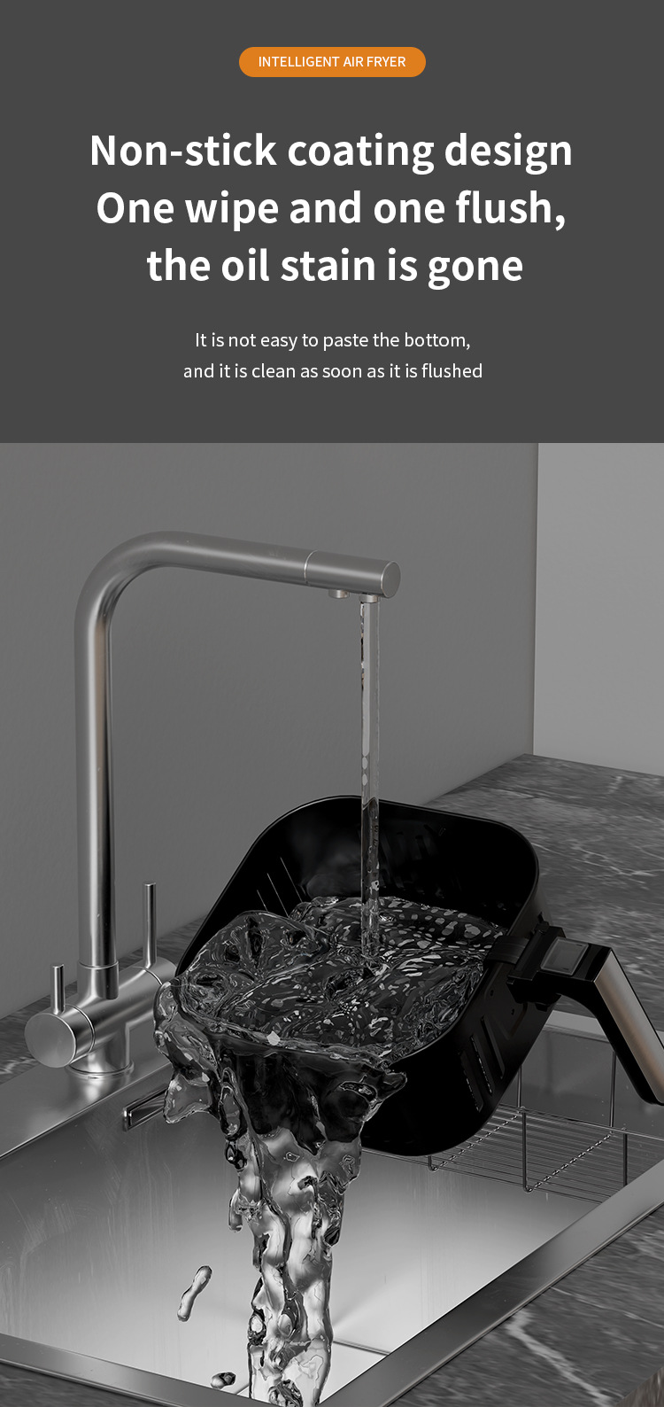 12L air fryer, new household electric fryer, 110V-220V, cross-border export split electric oven, French fries machine pic 17