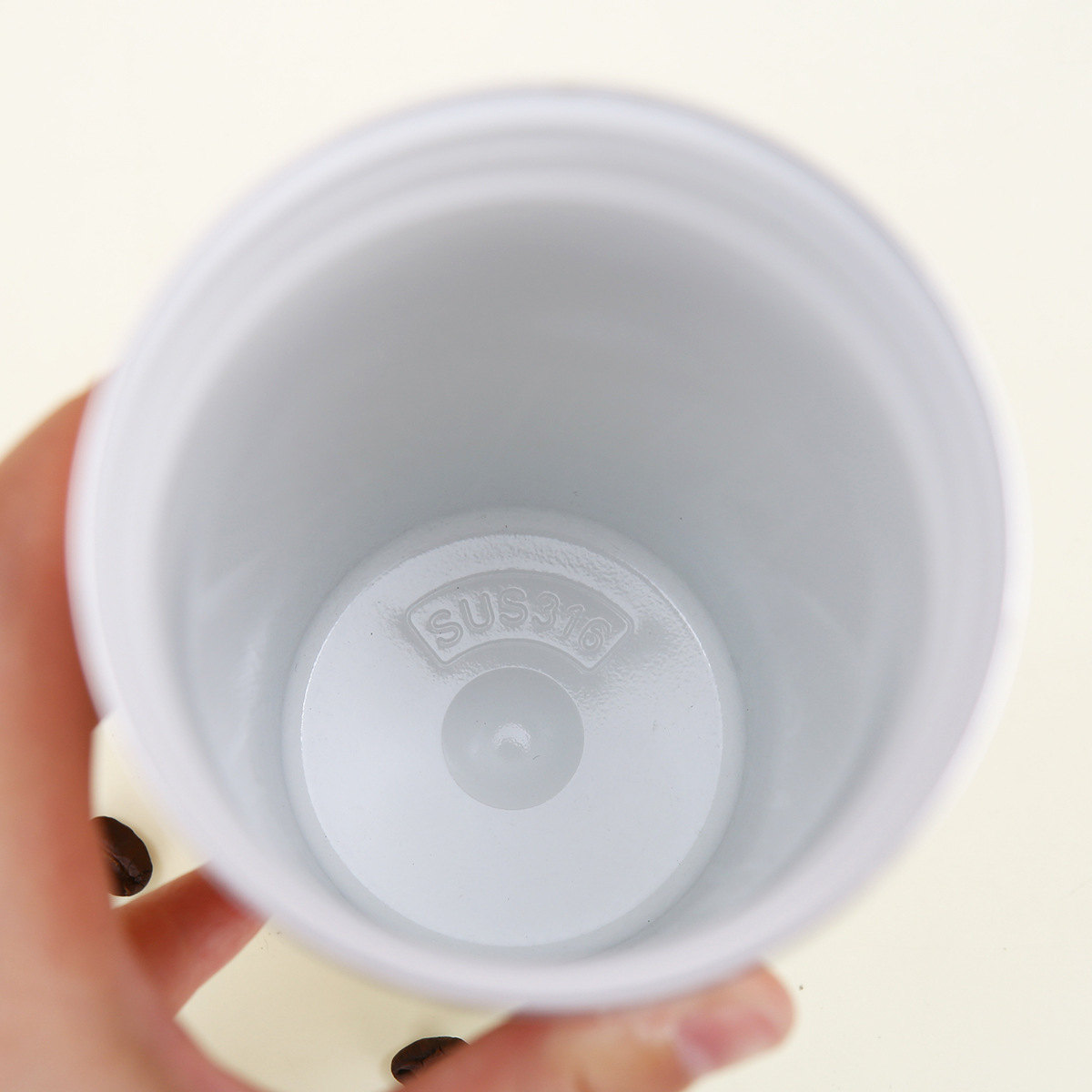 新款铃兰花316不锈钢咖啡杯陶瓷内胆保温杯大容量高颜值礼品水杯详情9