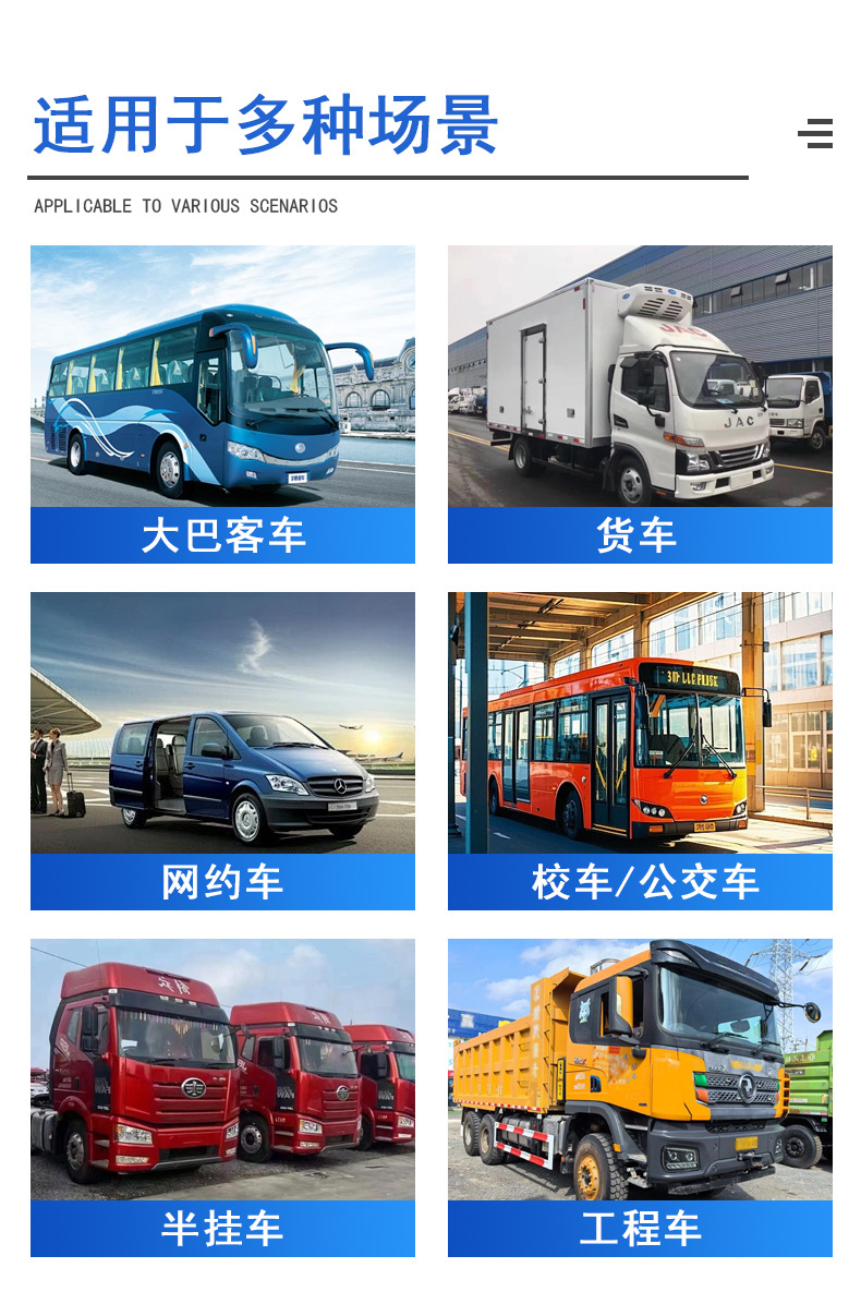 360-degree wide-angle high-definition night vision of the license plate frame for buses and trucks (Note: The title is 52 characters long and meets all requirements) pic 7