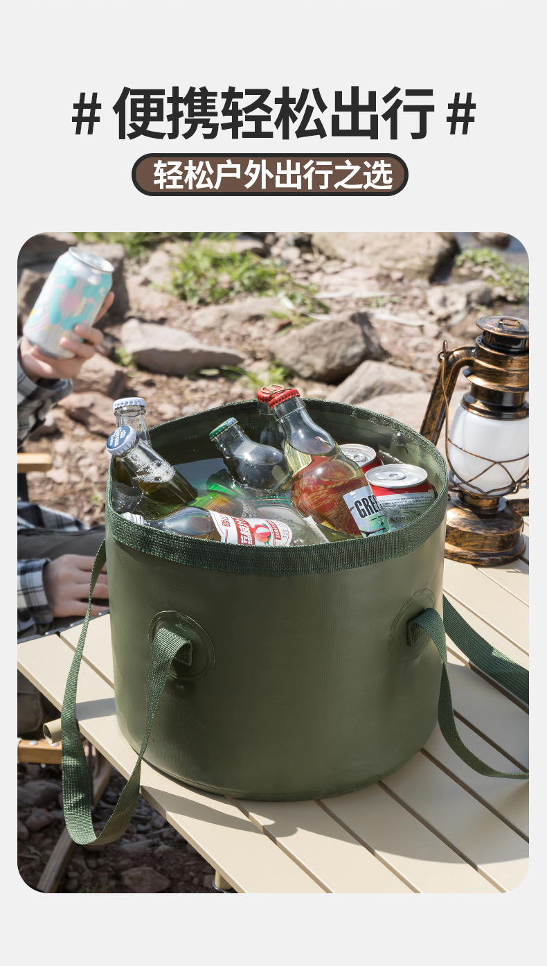 硅胶户外折叠水桶水壶水杯宠物饮水便携杯可折叠详情12