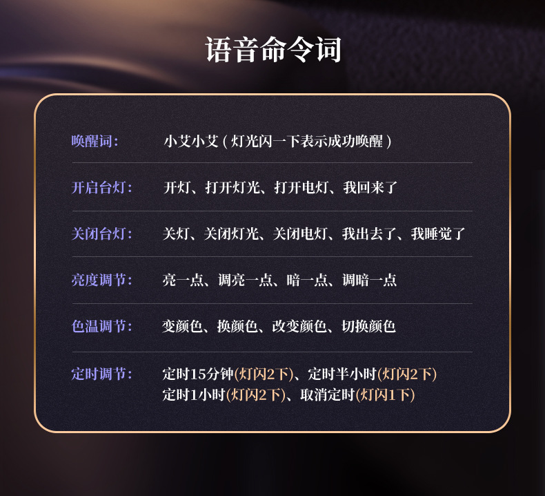 氛围柔光语音台灯插座LED平板阅读灯护眼全光谱详情6