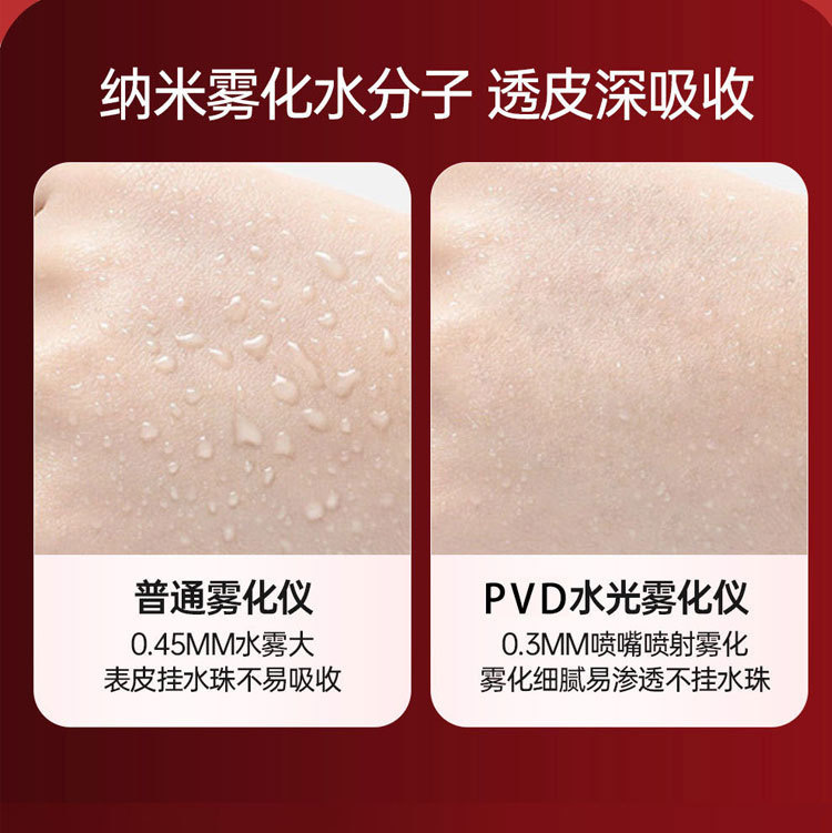 shanilak Cross-border handheld home Facial high-pressure nano Spray Hydrating Beauty Device Water Light Essence is introduced into the oxygen injection device pic 12