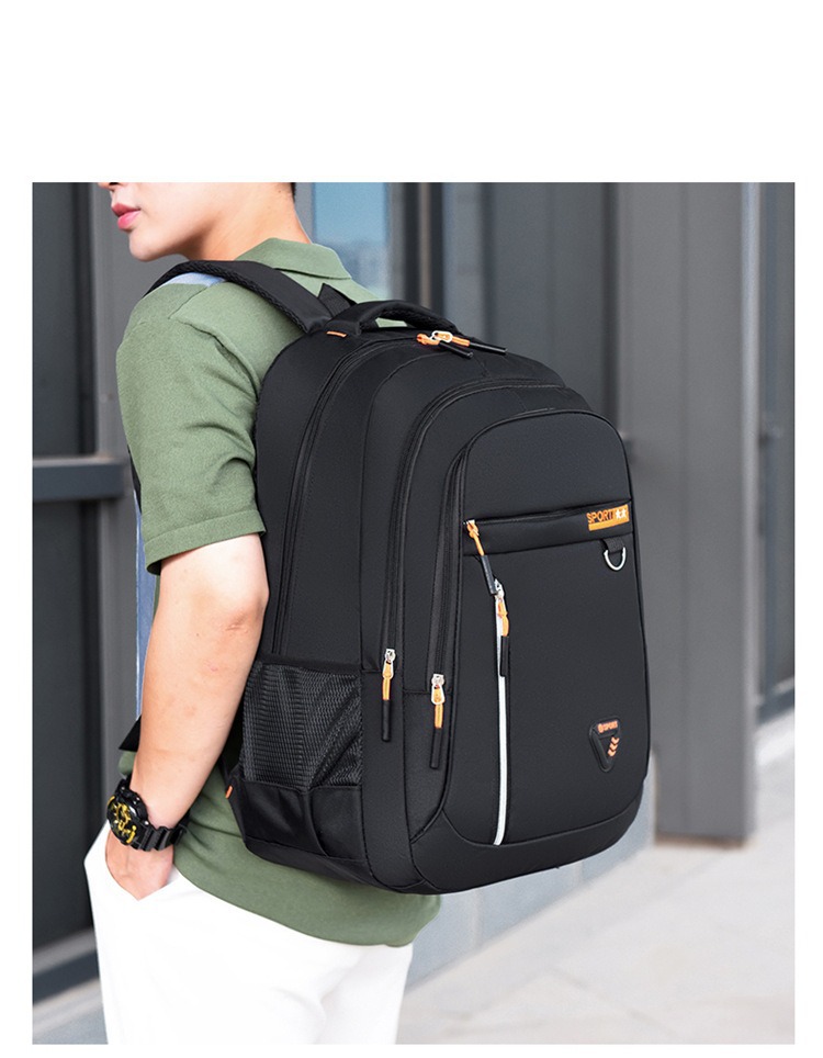 多功能 背包双肩包大容量高级感背包双肩一包多用男包多层旅行包详情14