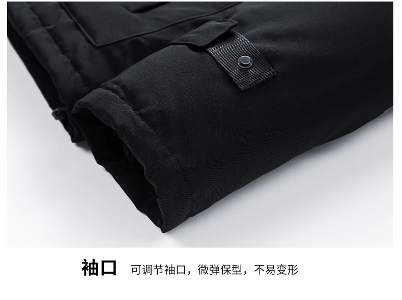 NASA Workwear Party overcomes the new winter trend brand of thick-necked hooded cotton-padded jackets, cotton-padded jackets and coats for men pic 23