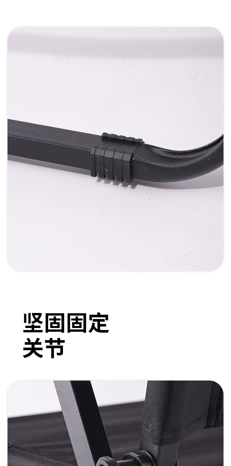 厂家批发碳钢克米特椅 便携式户外折叠桌椅野营沙滩夜市露营椅子详情16